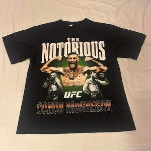 Black UFC Conor McGregor Graphic T-Shirt